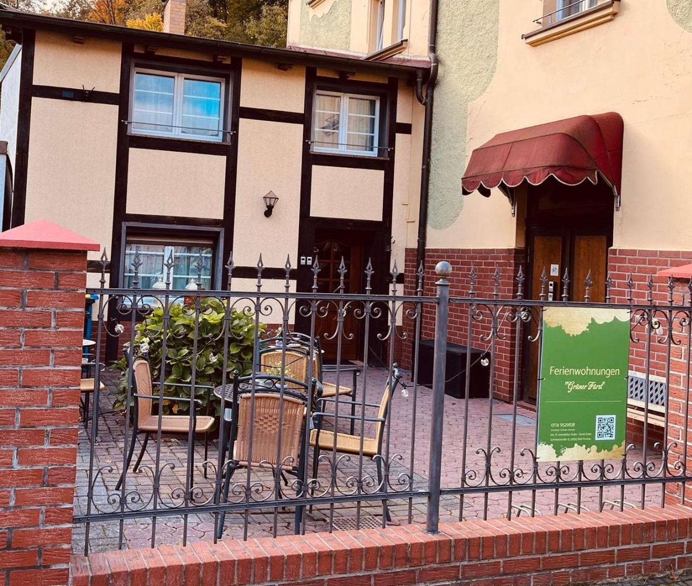 Apartment Gruener Fuerst Mit Sitzecke Im Innenhof & Naehe Park & Erdgeschoss Bad Muskau Ngoại thất bức ảnh